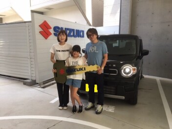 ハスラー　ご納車おめでとうございます